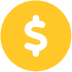 dollar sign solid icon