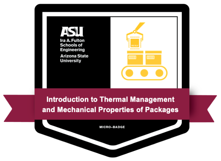 microbadge for intro to thermal management and mechanical properties