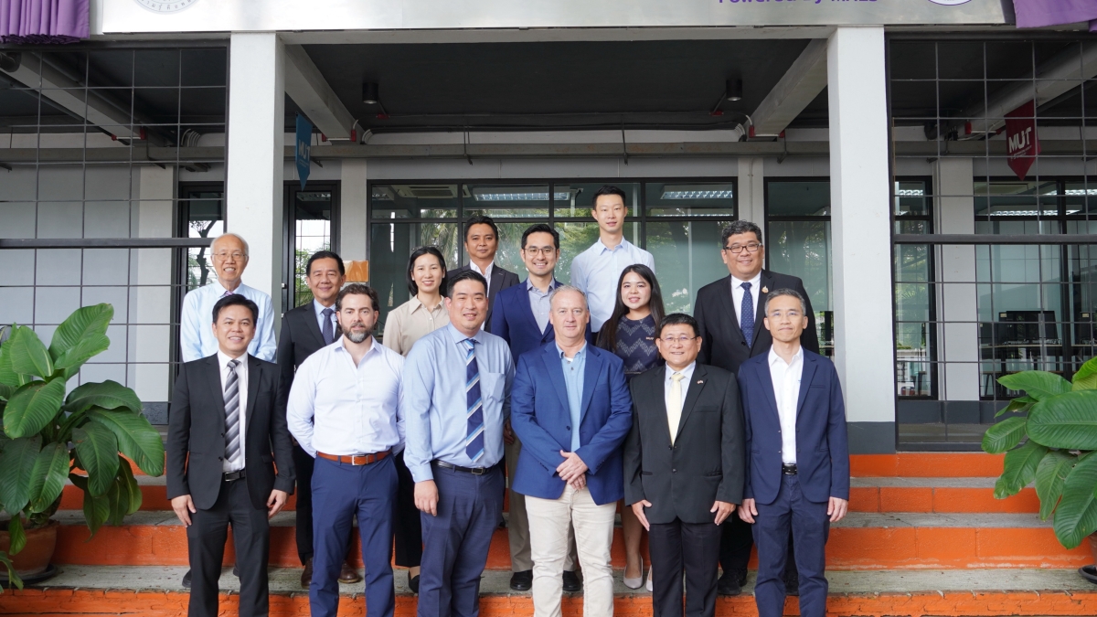 Representatives from Arizona State University, Mahanakorn University of Technology and partners at the MUT National Semiconductor Training Center in Bangkok meet to advance workforce development initiatives under the Thai-U.S. Alliance for Semiconductor Excellence.
