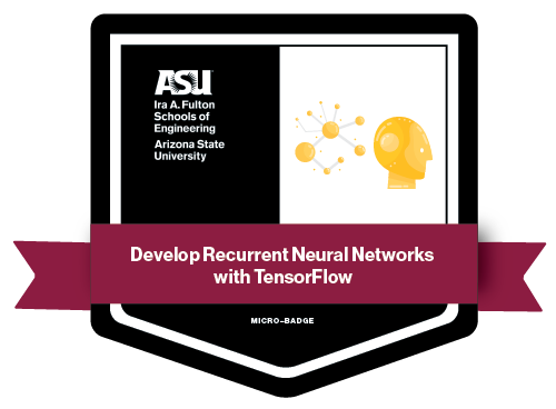 Develop Recurrent Neural Networks with TensorFlow Badge