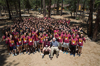 Students at a Camp